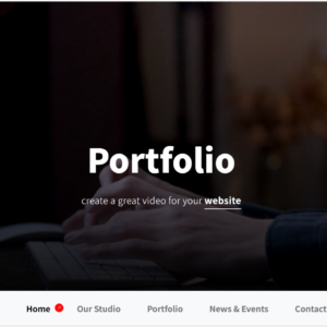 Portfolio(Blog) Web Template